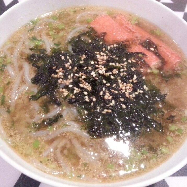 糸こんにゃくラーメン